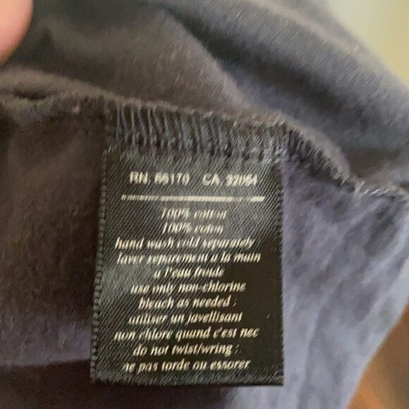 Anthropologie Deletta Blue Sprinkled Shell Detailed Top - Picture 9 of 10